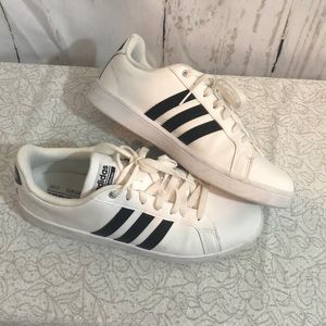 Adidas White Lifestyle Sneakers
